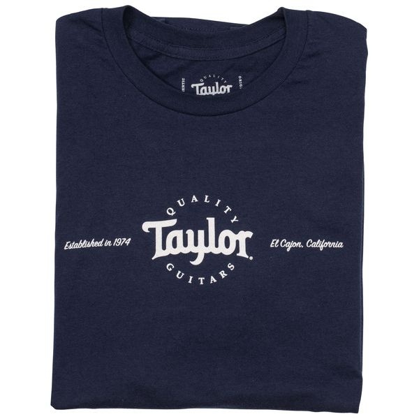 T-shirt classique pour homme Taylor, bleu marine L