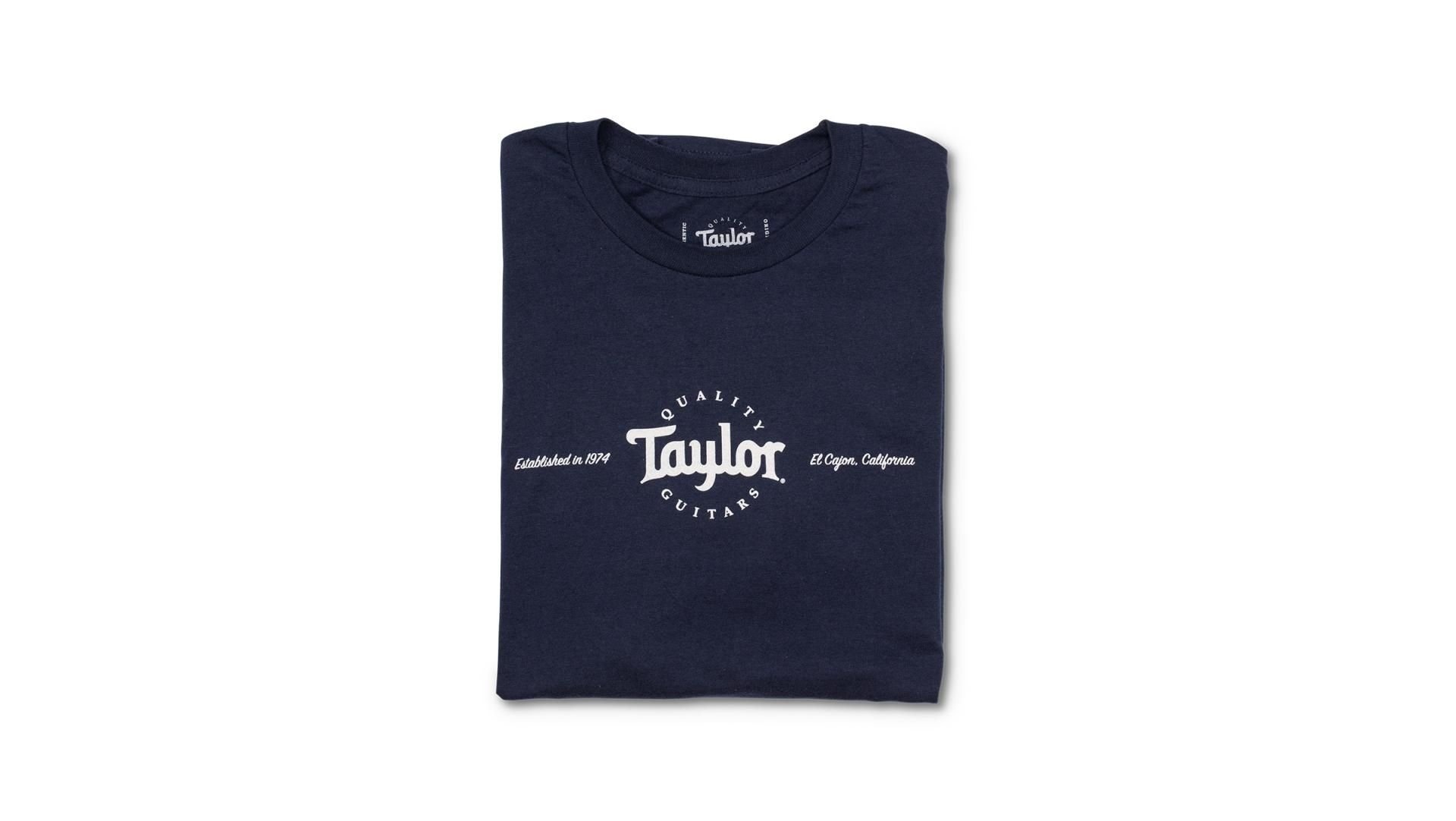 T-shirt classique pour homme Taylor, bleu marine S