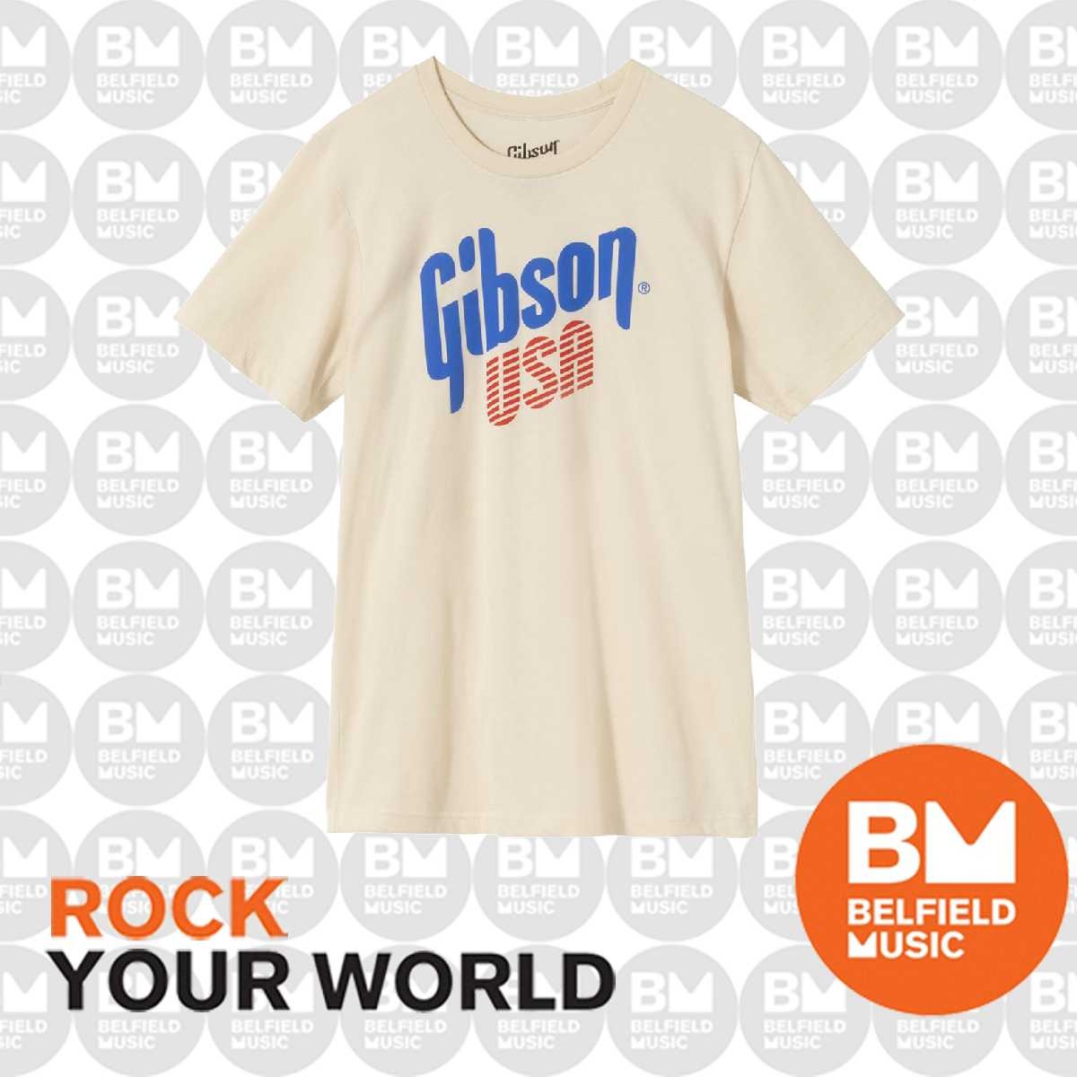 T‑shirt Gibson USA (Couleur crème) L