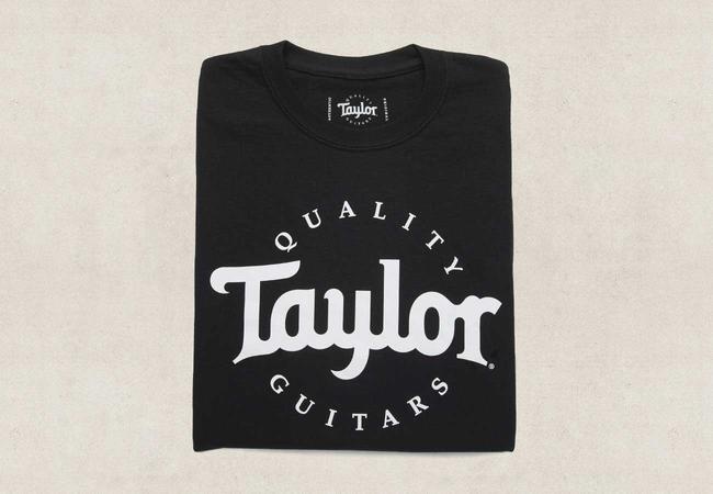 T‑shirt Taylor AMS pour homme, Noir et Blanc – M
