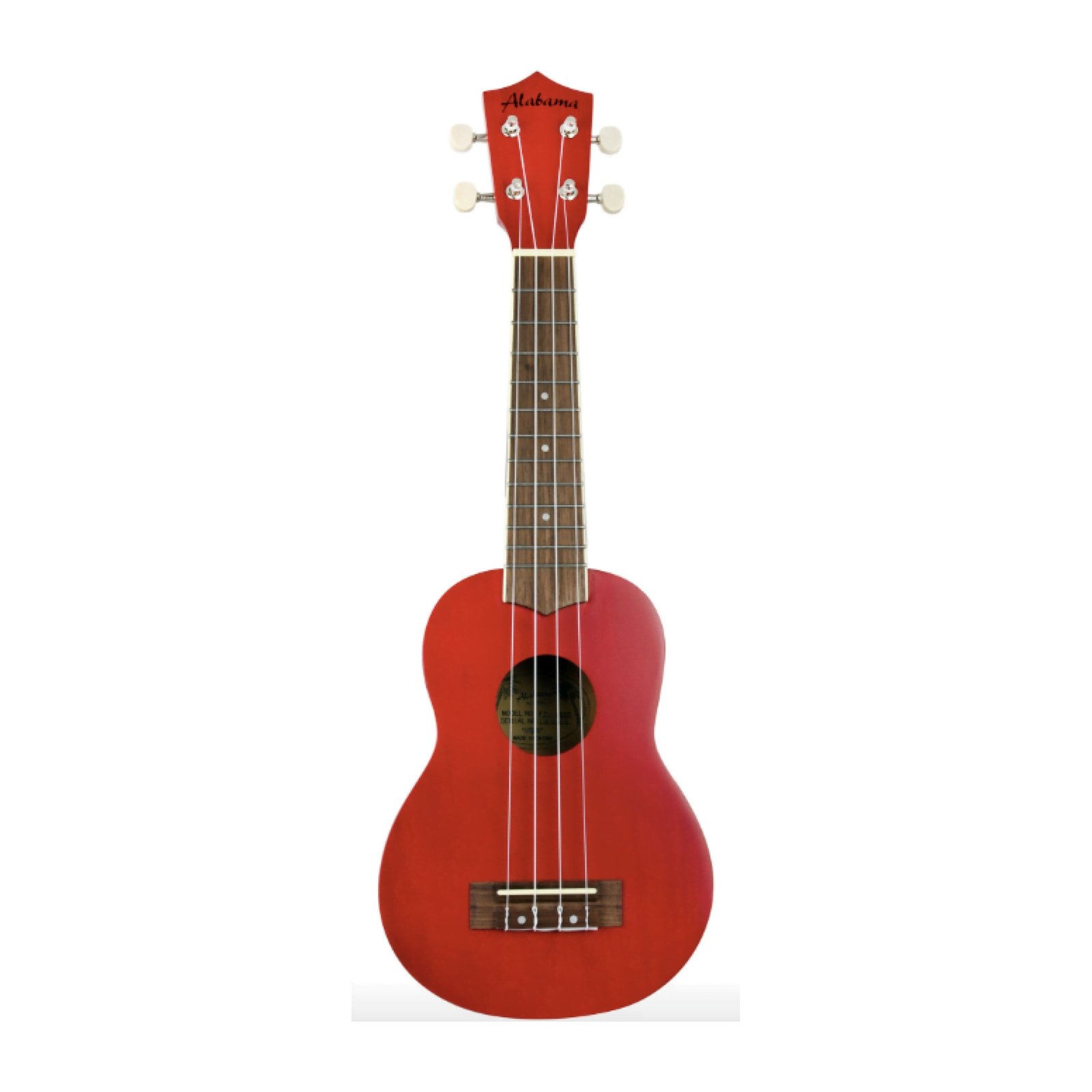 Ukulélé soprano Alabama rouge