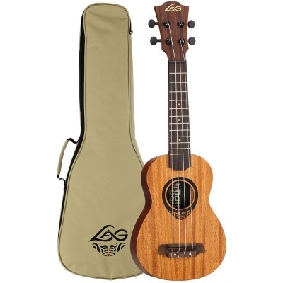 Ukulélé Soprano Tiki Uku 110S Arched back avec housse