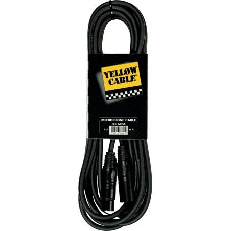 YELLOW CABLE XLR ECO M05X
